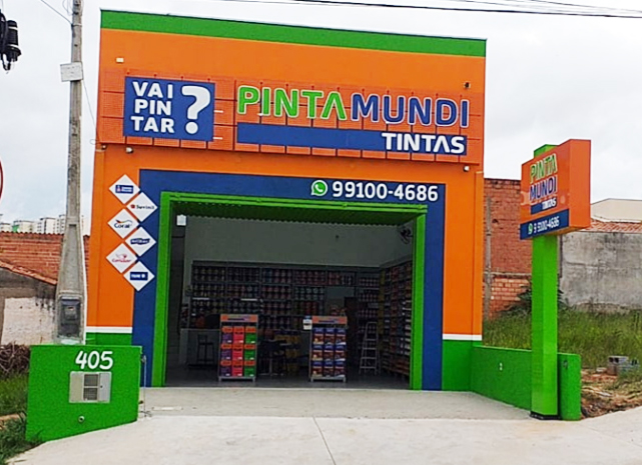 Fachada Pinta Mundi Tintas - SOROCABA - SP